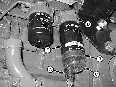 How to Replace Your JD 6100D, 6110D, 6115D, 6125D, 6130D and 6140D Tractors Primary Fuel Filter & Water Separator (DIY Guide)